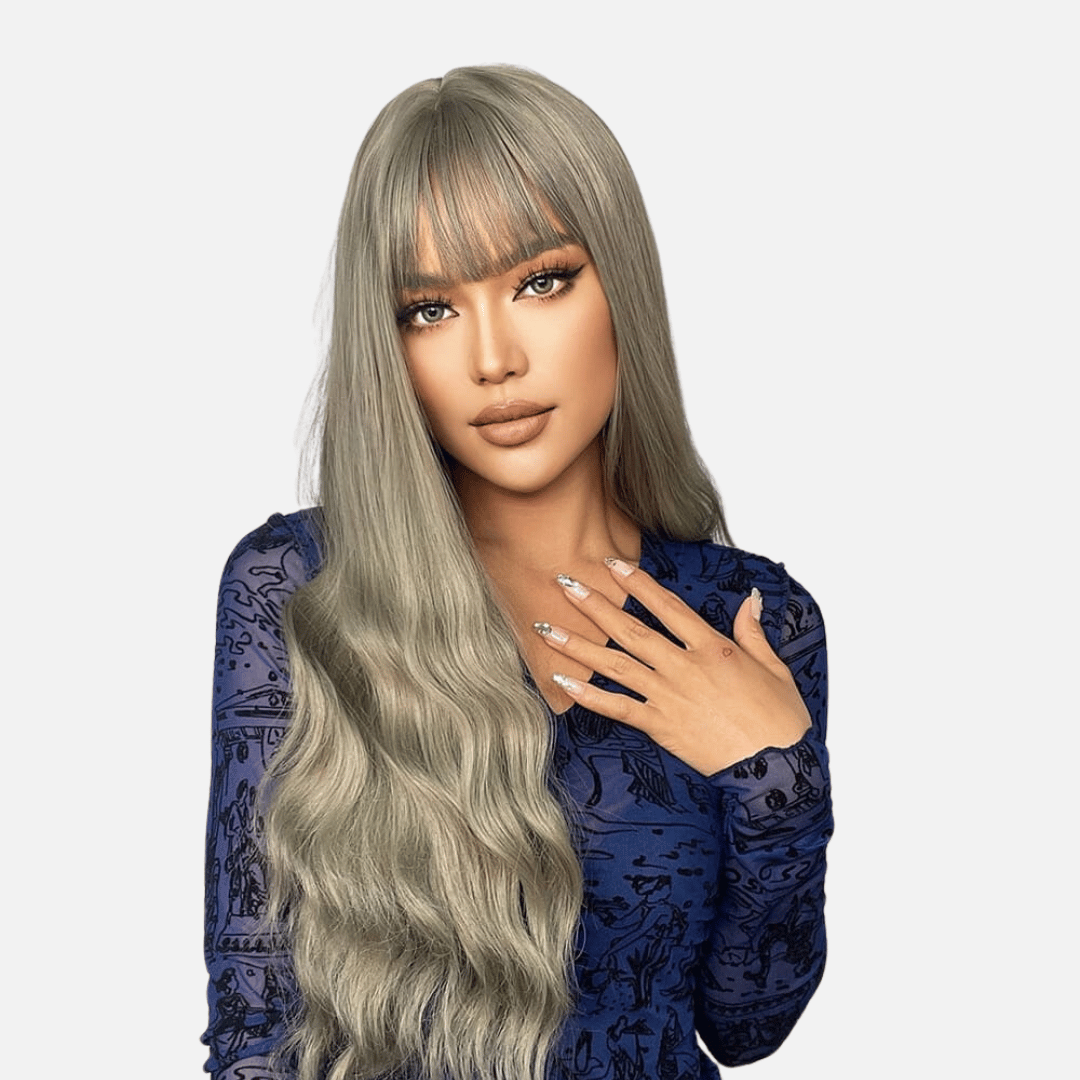 Perruque Blond Argent