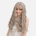 Perruque blonde blanche
