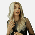 Perruque blonde cheveux longs