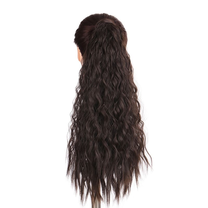 Extension de cheveux à clip bouclée