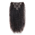 Extension de cheveux à clip frisée