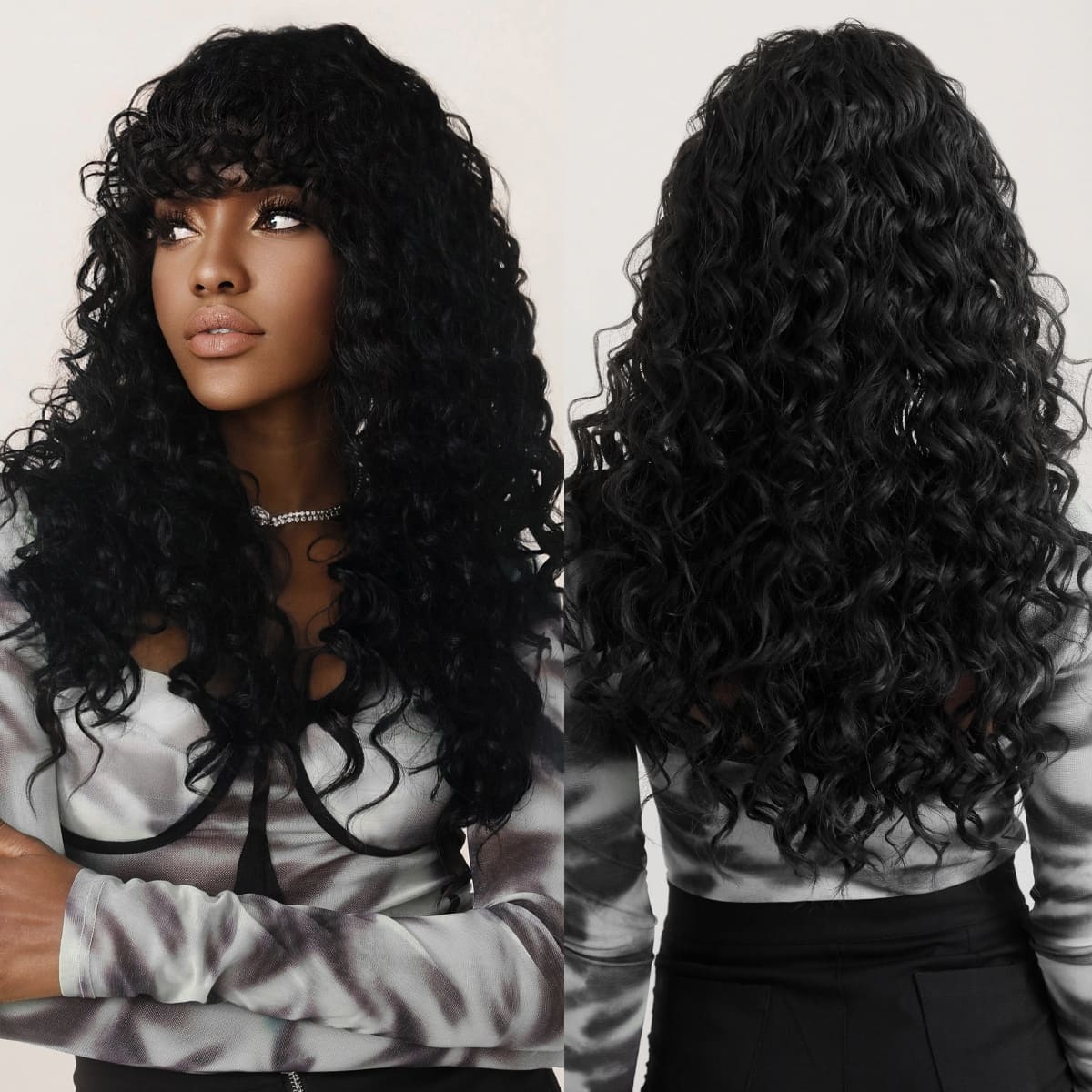 Perruque brésilienne afro modèle