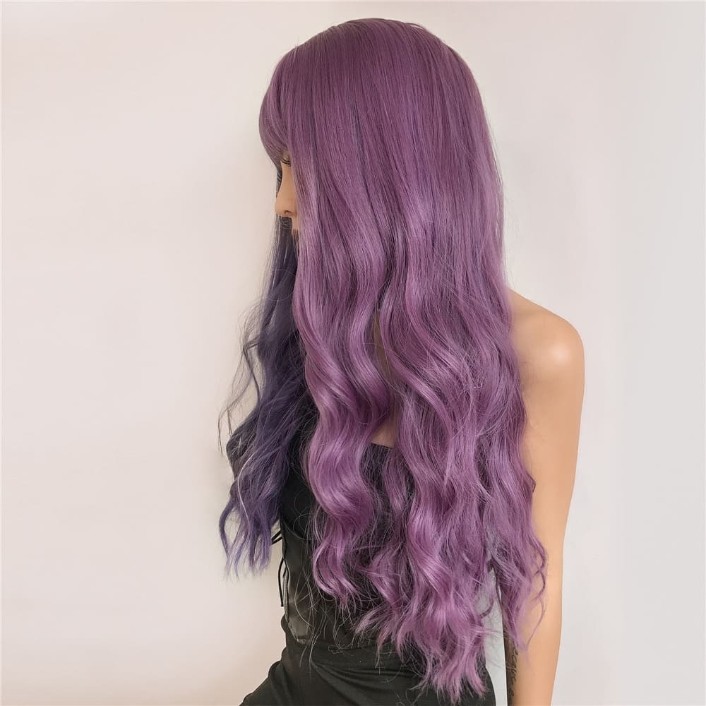 Perruque couleur violette sexy