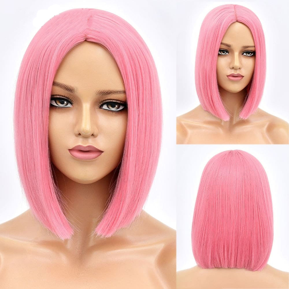 Perruque rose pas chère