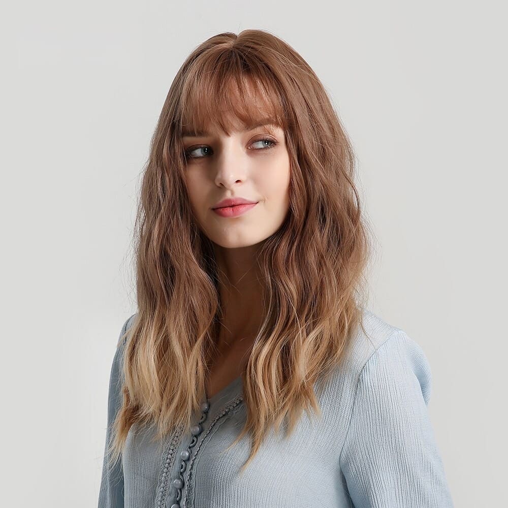 Perruque wig rousse