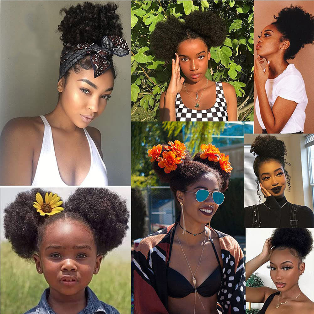 Postiche chignon africain modèle