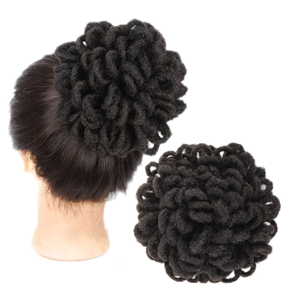 Postiche chignon afro modèle