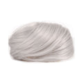 Postiche chignon cheveux blancs