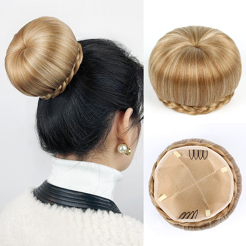 Postiche chignon donut rajout